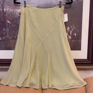 NWT Bloomingdale’s Silk Layered Skirt